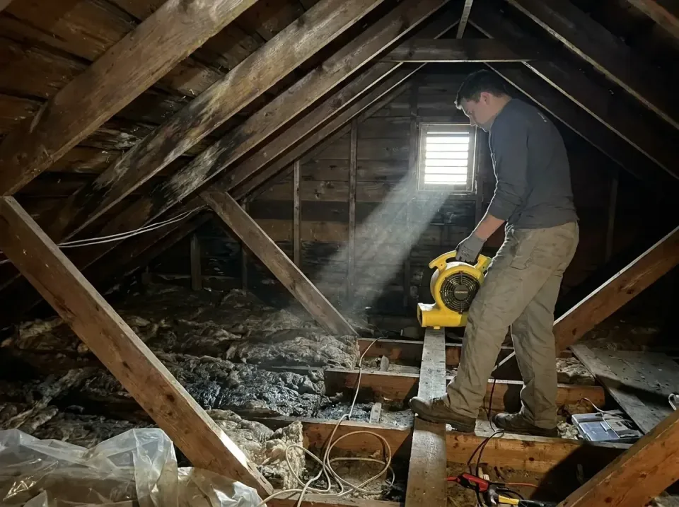 attic-water-damage-drying-proc-007 — frequently asked questions, Emergency Water Extraction & 24/7 Flood Response in Defianc…